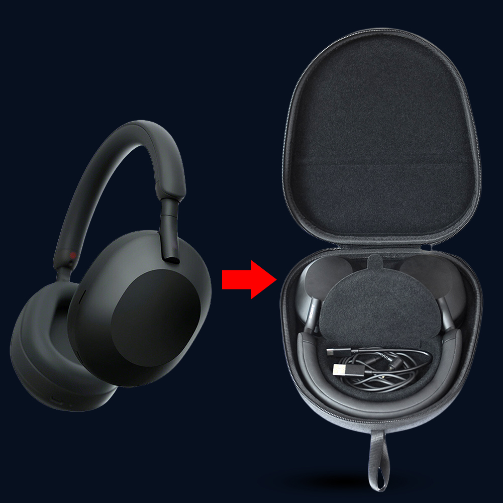 Headphone Case Hard - Прочный защитный чехол из материала EVA,