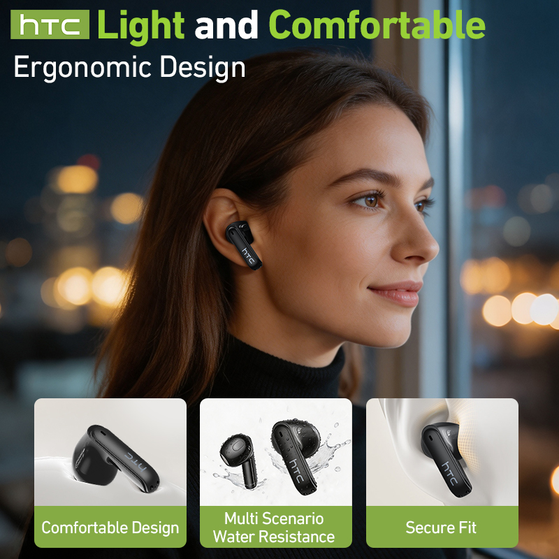 Беспроводные наушники HTC NE94 – обзор и цена Wireless Earbuds Tws