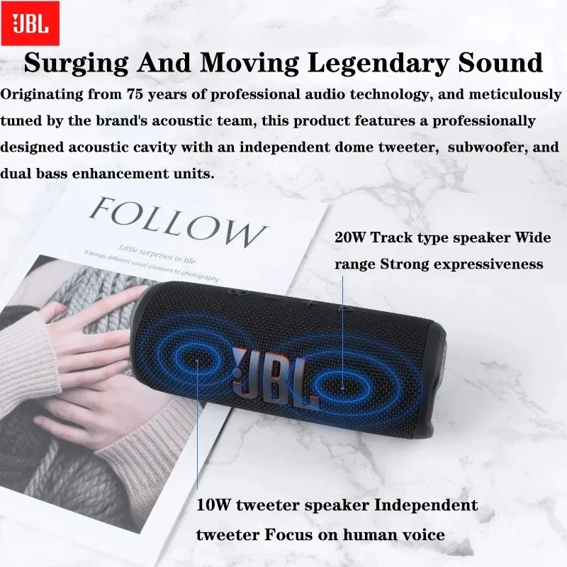 JBL FLIP6 – портативная Blueto – обзор и цена Jbl Speaker Flip 6